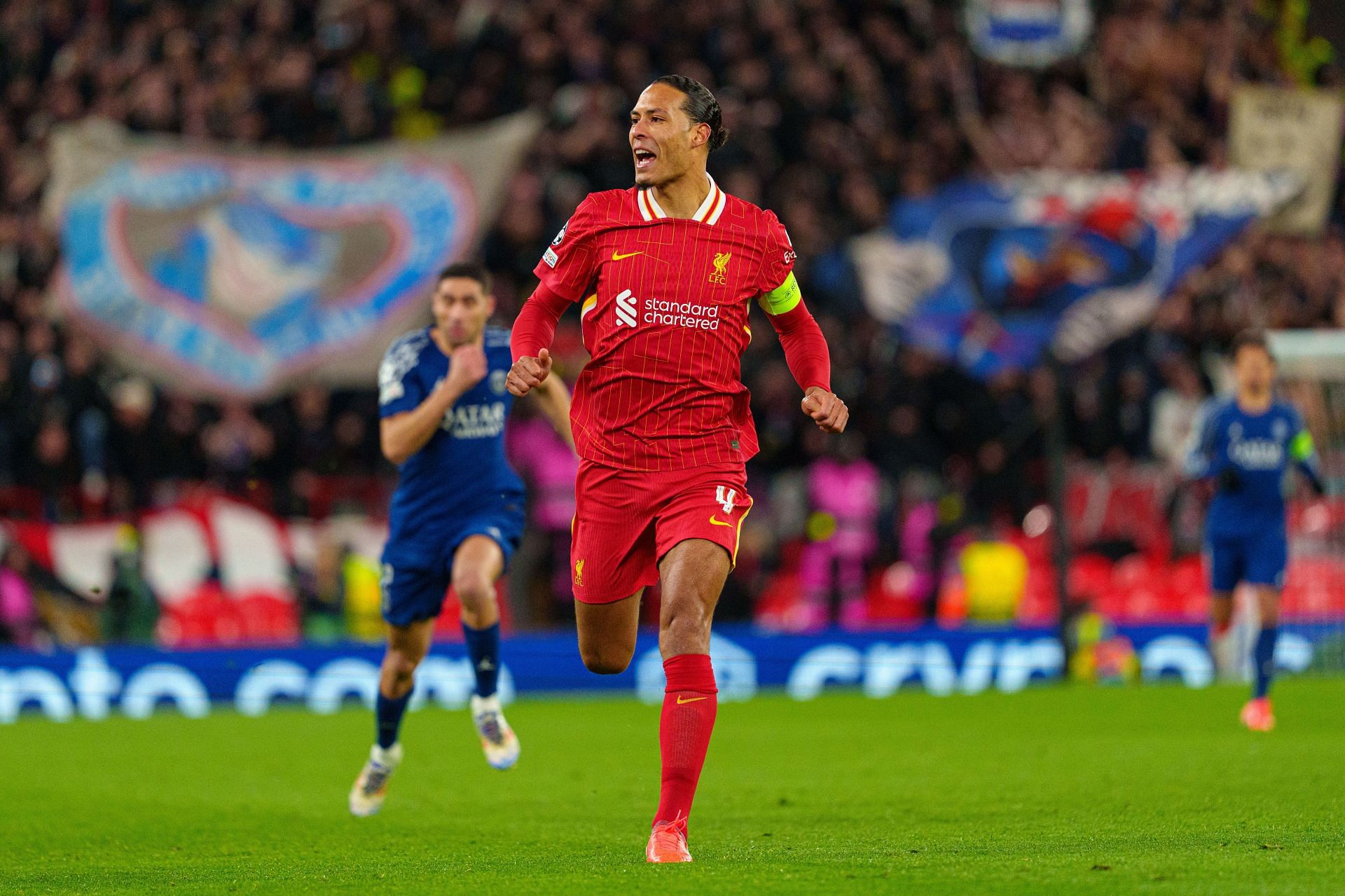 Liverpool FC v Paris Saint-Germain - UEFA Champions League 2024/25 Round of 16 Second Leg - Source: Getty